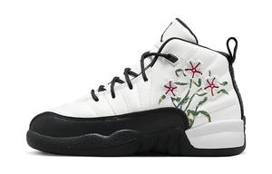 Кроссовки детские Air Jordan 12 Retro Ps 'Floral', белый