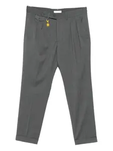 Плиссированные брюки Manuel Ritz, серый