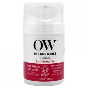 Увлажняющий крем Daily Hydration Super Intensive Moisturiser 169 Oz, подходит для мужчин и женщин. Organic Works