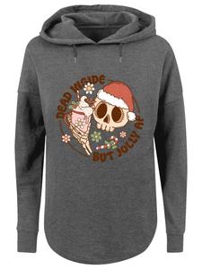 Толстовка F4NT4STIC Dead inside but jolly AF Christmas, Dark grey