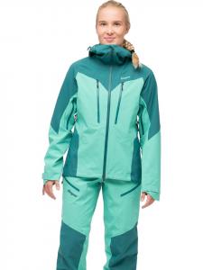 Bergans Функциональная куртка "Tind" бирюзового цвета