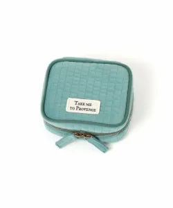 Мини-сумочка из велюра с зеркальцем Studio Clip, цвет Turquoise 84