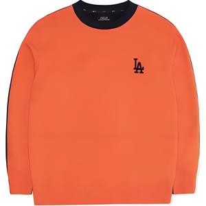 Свитшот Unisex Crew Neck Moderate Others MLB, оранжевый