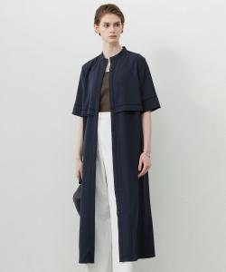 Платье-рубашка с кружевной отделкой в виде лестницы