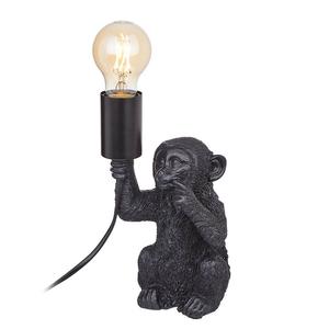 Настольная лампа BUTLERS MONKEY TOWN Affe, полирезин - 1-пламенный - черный