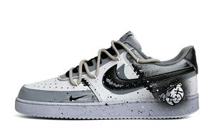 Кроссовки Nike Court Vision 1, серый/черный