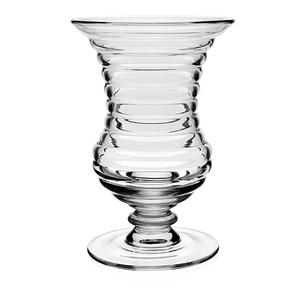 Ваза для цветов на ножке William Yeoward Crystal Ripples высотой 11 дюймов, белый