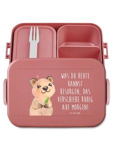 Mr. & Mrs. Panda Дизайн Bentobox Quokka Happy с надписью пастельно-красного цвета