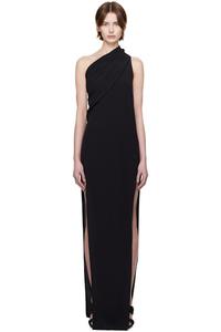 Черное платье макси Hollywood Athena Arrowhead Rick Owens