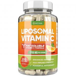Витамин C Dacha Liposomal Fat Soluble 1700 мг, 200 капсул