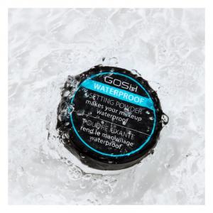 Водостойкая закрепляющая пудра Gosh Waterproof Setting Powder, оттенок 001 Transparent 7 г