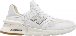 Кроссовки New Balance 997S 'White Saffiano Leather', белый