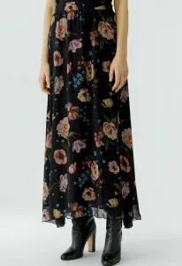 Длинная юбка Oui, Black Red