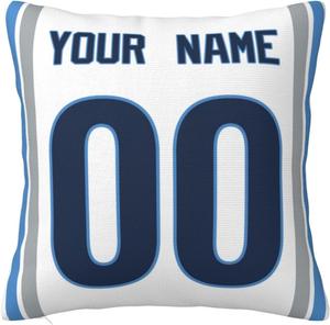 MMAOLP Персонализированные наволочки для подушек 18x18 дюймов White Blue Pillow Cover-01