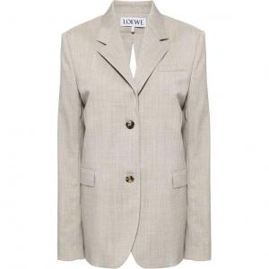 Деловой костюм женский бежевый Loewe