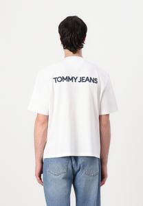 Футболка с принтом Tommy Jeans, кремовый