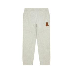 Брюки с тиснением логотипа A Bathing APE Aape, серо-белый