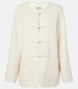 Шерстяное пальто Marie Róhe, белый