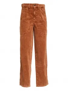 Вельветовые брюки Onyta Isabel Marant, коричневый