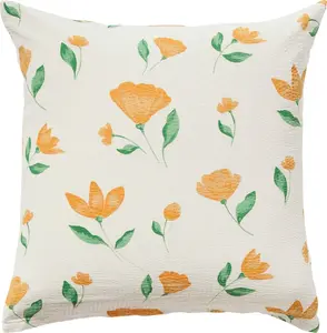 Чехол для подушки желто-зелено-белый 80x80 см Erwin Müller