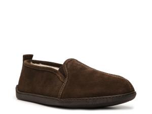 Тапочки Minnetonka Romeo на ворсовой подкладке, коричневый