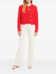 Barrie кардиган с узором, красный