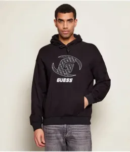 Толстовка KELE relaxed fit Guess Active, черный