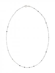 Faina Женская цепочка-колье из серебра
