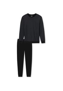 Пижама раскрыть Schiesser, черный