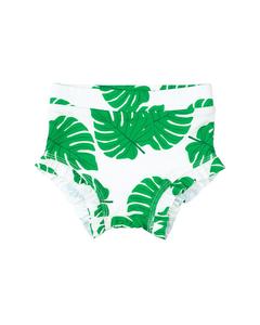 Плавки с оборками Monica + Andy, зеленый