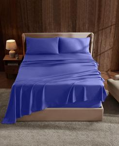 Комплект постельного белья premier collection с глубокими карманами, 4 предмета, размер full xl Nestl, Royal Blue