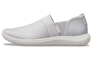 Туфли Lifestyle женские с низким верхом светло-серые Crocs