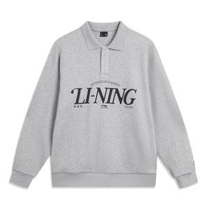 Спортивный свитшот Unisex LINING, серый