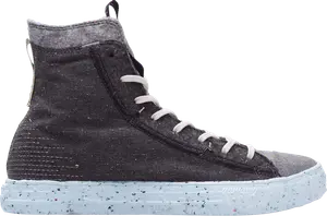 Кроссовки Converse Chuck Taylor All Star Crater High Black Light Grey, черный