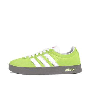 Adidas Кроссовки для скейтбординга VL COURT 2.0 Green Rose, износостойкие, низкие, унисекс, зеленые, белые