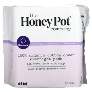 Органические Прокладки The Honey Pot Company с крылышками