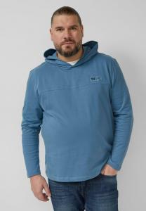 Худи s.Oliver Hoodie, Ozeanblau/Blue