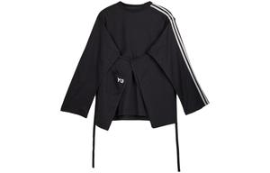 Y-3 Adidas Sail Closure лонгслив черный