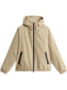 Куртка Woolrich с капюшоном и застежкой-молнией, нейтральный