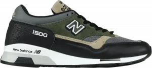 Кроссовки New Balance 1500 Made in England 'Black Cargo', черный