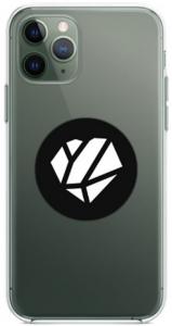 Пластина Shapeheart металлическая клеевая 