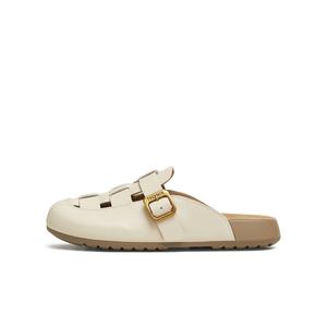 Teenmix Женские сандалии Quiet Closed Toe, бежевые