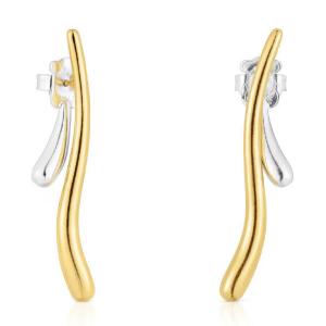 Серьги Tous Hav, позолоченное серебро/серебро