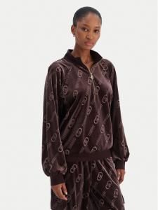 Свитшот relaxed fit TF5110 J4955 Liu Jo Sport, коричневый