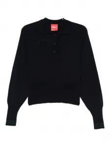 Поло на пуговицах Merci, синий