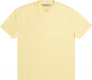 Футболка Fear of God Essentials Short-Sleeve Tee 'Canary', желтый