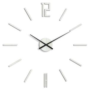 Настенные часы ModernClock CARLO WEISS, 75x75x4 см цвет glas weiß