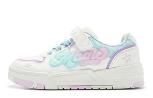 QIAODAN Низкие детские скейтбординг кроссовки white blue для подростков