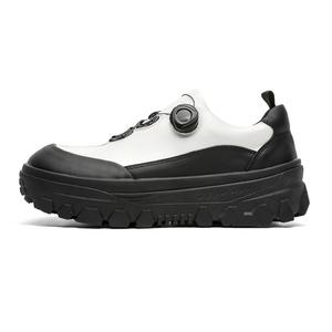 Нескользящие низкие повседневные туфли, увеличивающие рост, для мужчин KUNGFUDEER, Black