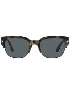 Солнцезащитные очки в квадратной оправе Persol, коричневый